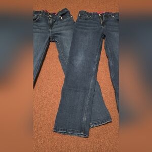 Levi's Lot Of 2 Size 12 Husky Jeans With Adjustable Waist